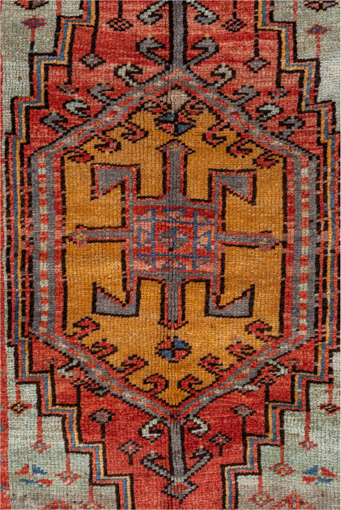 Vintage Oushak Area Rug (3' x 5')